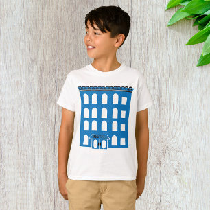 T-shirt Bâtiment Blue