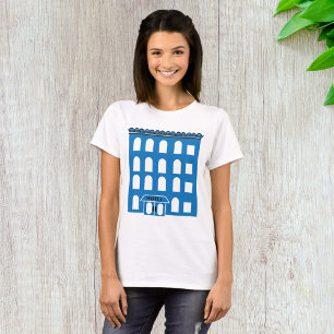 T-shirt Bâtiment Blue