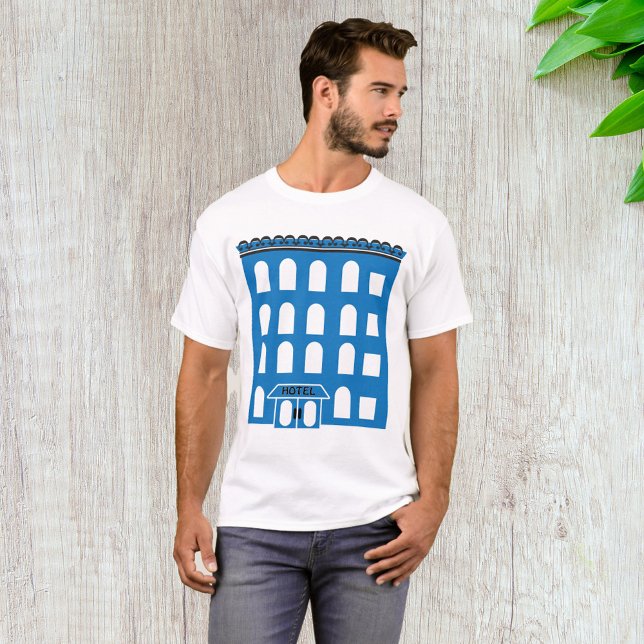 T-shirt Bâtiment Blue (Créateur téléchargé)
