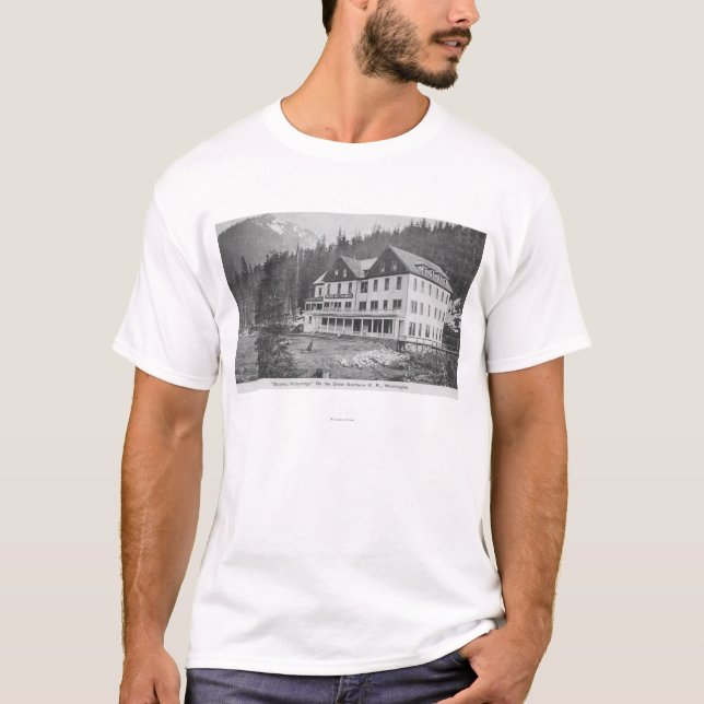 T-shirt Bâtiment chaud pittoresque de sprints (Devant)