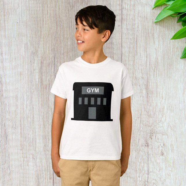 T-shirt Bâtiment de gym (Créateur téléchargé)