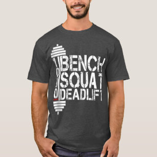 T-shirt Bâtiment du corps Poids du banc de levage de l'esc