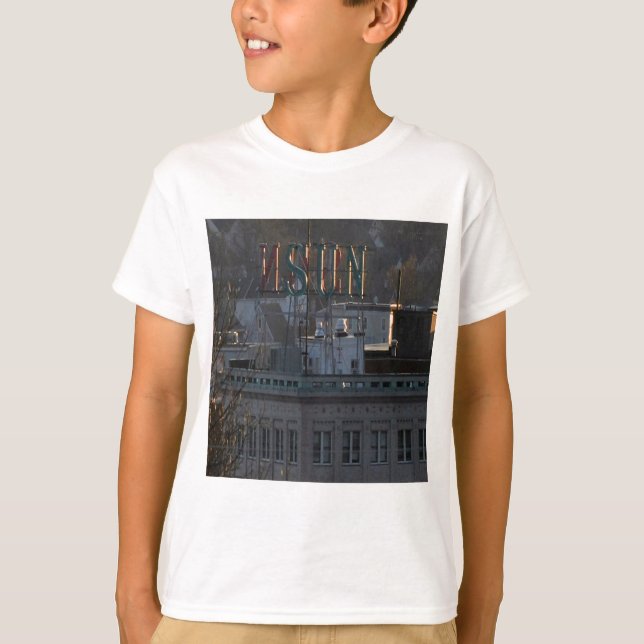 T-SHIRT BÂTIMENT DU LOWELL SUN (Devant)