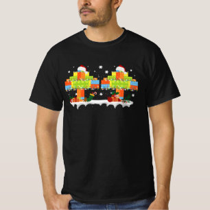 T-shirt Bâtiment principal Bâtiment en briques Arbre Noël