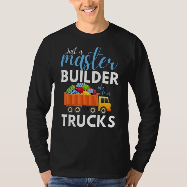 T-shirt Bâtiment principal Bâtiment mignon Camion (Devant)