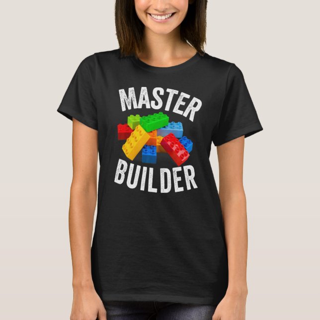 T-shirt Bâtiment principal Blocs Bâtiments en briques Joue (Devant)