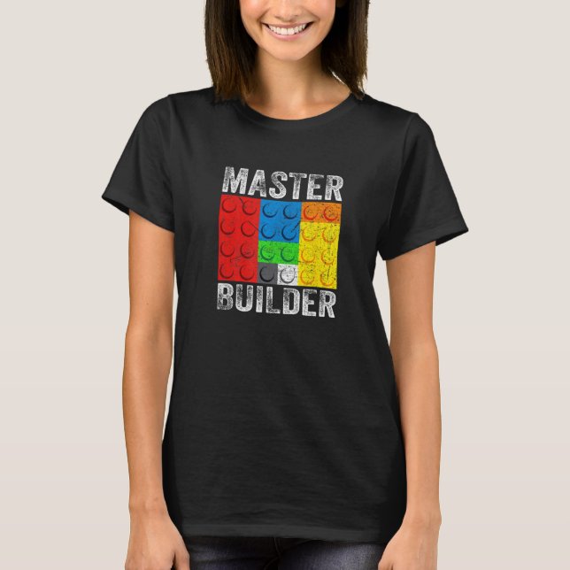 T-shirt Bâtiment principal Blocs Bâtiments en briques Joue (Devant)