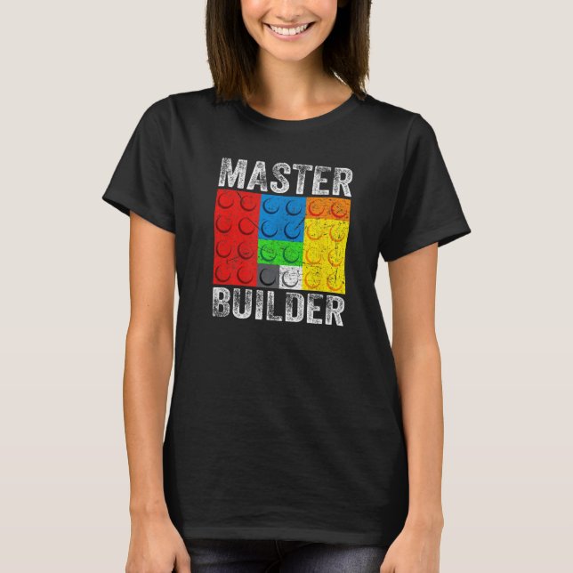 T-shirt Bâtiment principal Blocs Bâtiments en briques Joue (Devant)