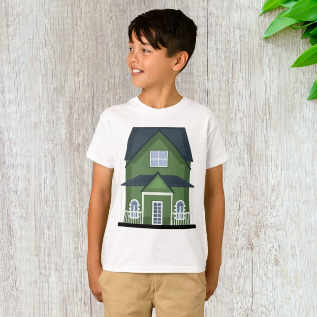 T-shirt Bâtiment résidentiel de la Maison Verte (Créateur téléchargé)