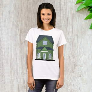 T-shirt Bâtiment résidentiel de la Maison Verte