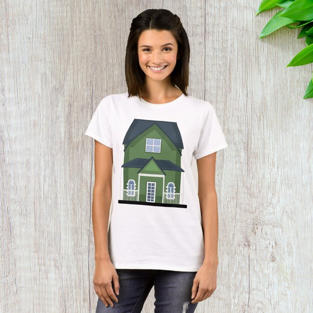 T-shirt Bâtiment résidentiel de la Maison Verte (Créateur téléchargé)