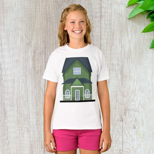 T-shirt Bâtiment résidentiel Green House (Créateur téléchargé)