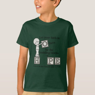 T-shirt Bâtir des blocs d'espoir