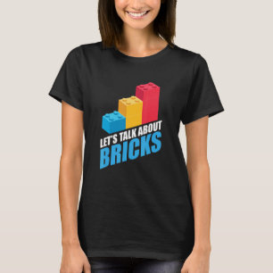 T-shirt Bâtir des briques Blocs Ventilateur maître constru