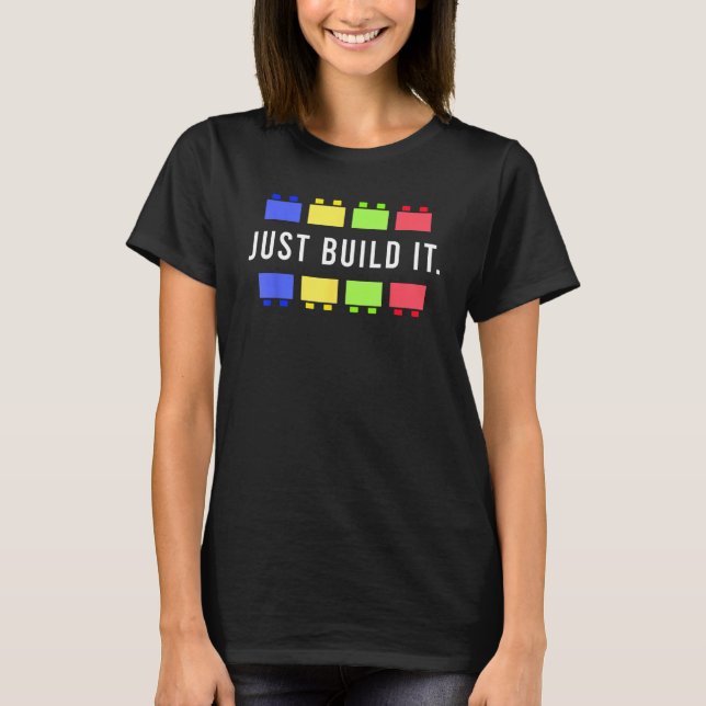 T-shirt Bâtir l'informatique Bâtiment principal Bâtiment B (Devant)