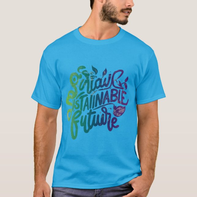 T-shirt Bâtir un avenir meilleur (Devant)