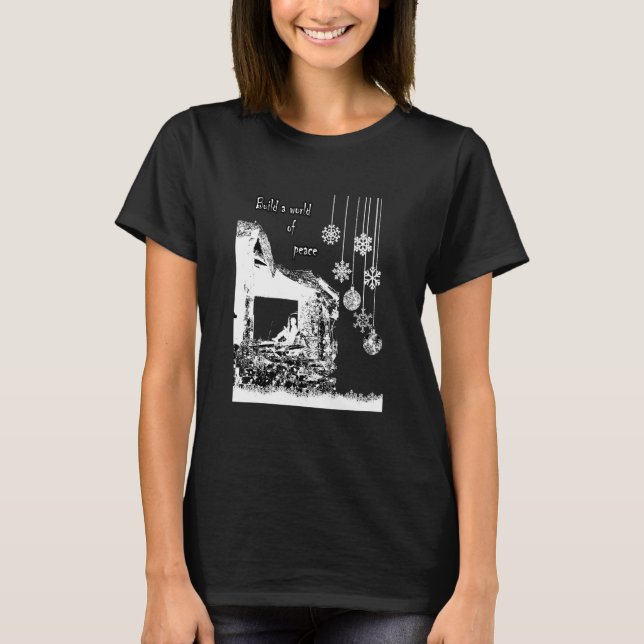 T-shirt Bâtir Un Monde De Paix (Devant)