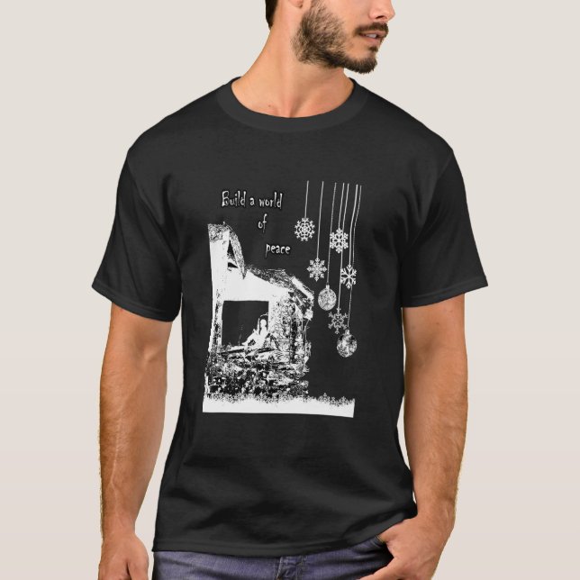 T-shirt Bâtir Un Monde De Paix (Devant)