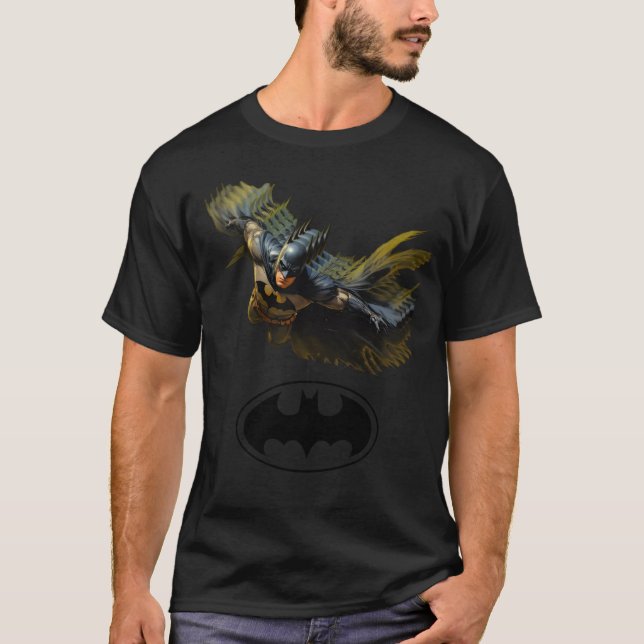 T-SHIRT BATMAN 1X003 LOGO NOIR (Devant)