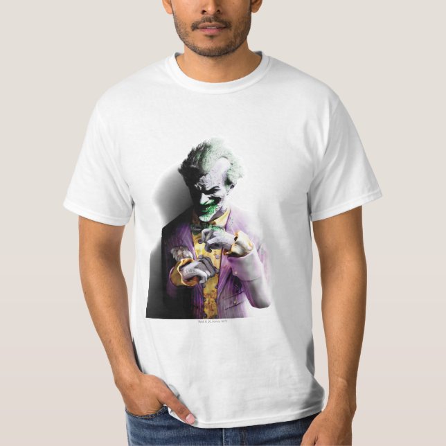 T-shirt Batman Arkham City | Joker (Devant)