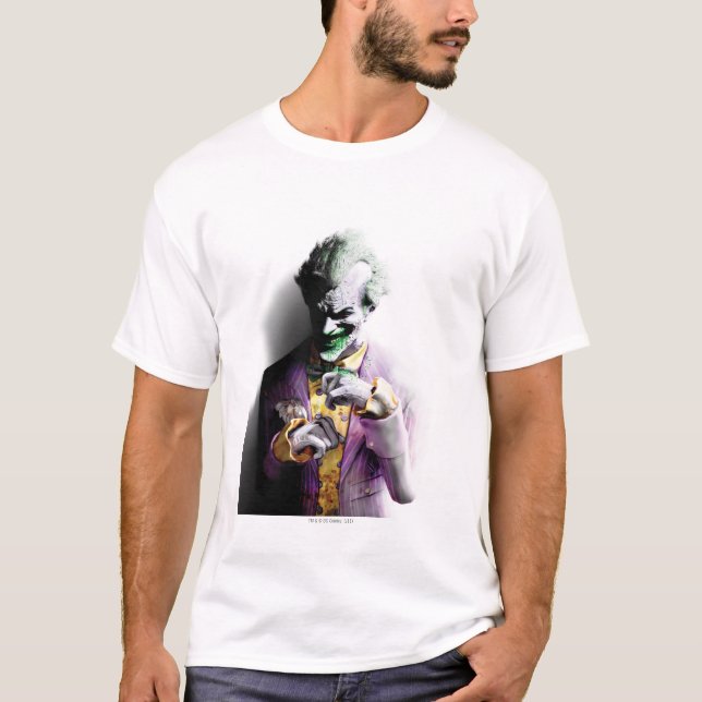 T-shirt Batman Arkham City | Joker (Devant)
