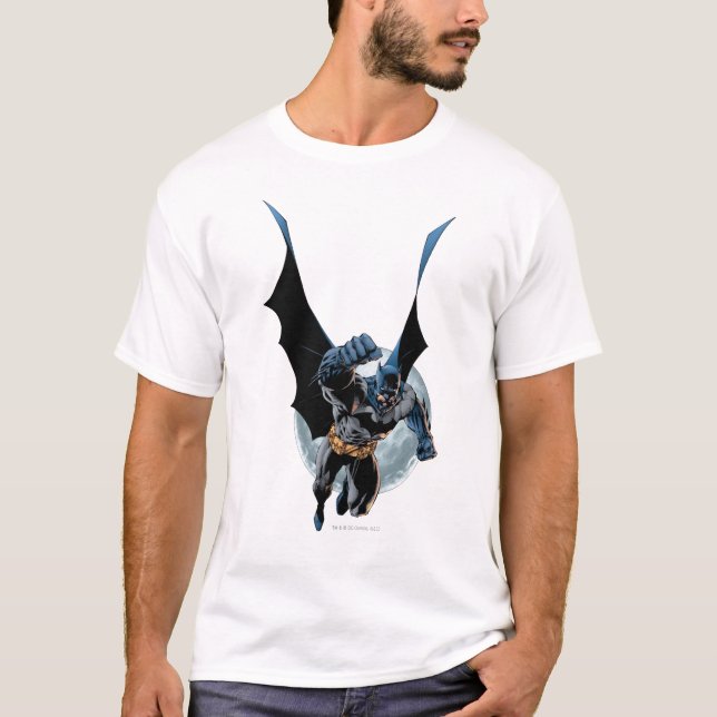 T-shirt Batman avec Lune (Devant)