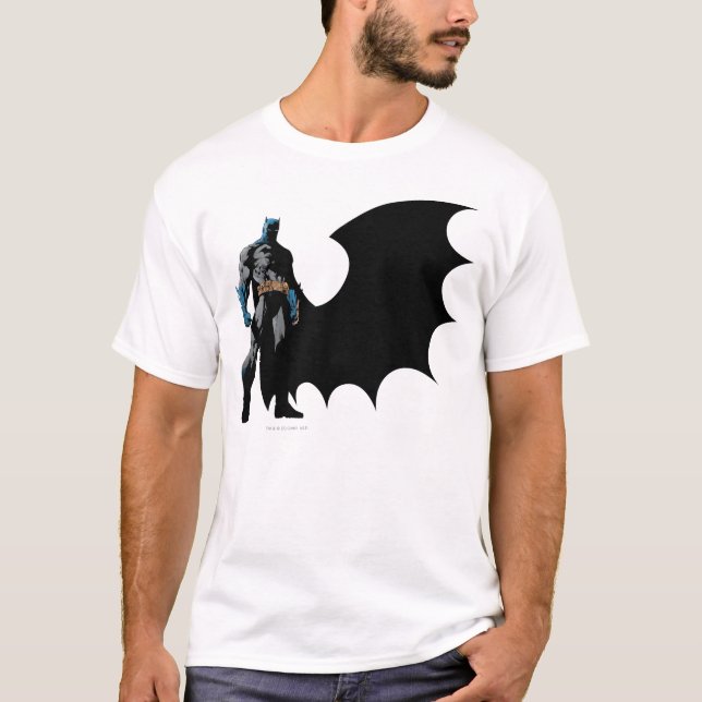 T-shirt Batman - Black Cape (Devant)