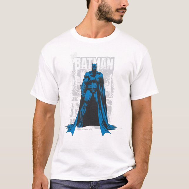 T-shirt Batman Comic - Vue Vintage (Devant)