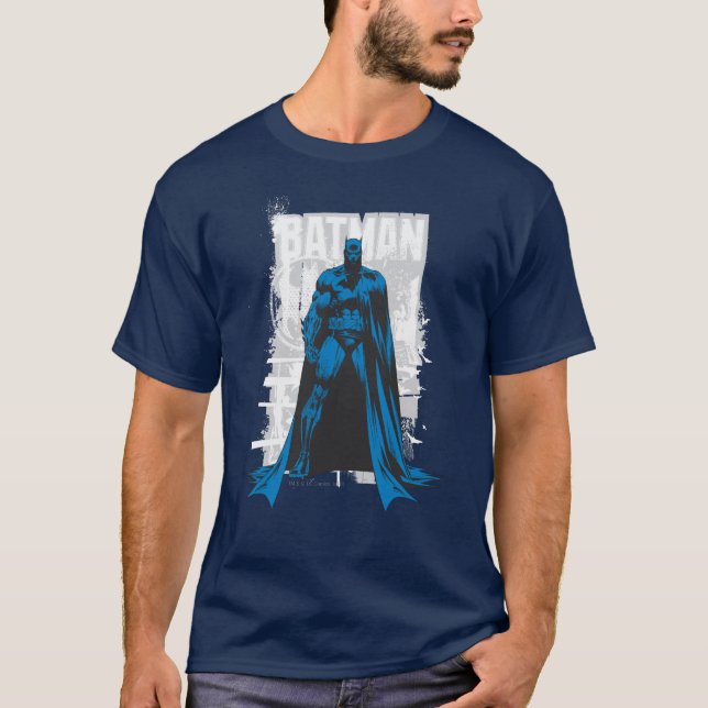 T-shirt Batman Comic - Vue Vintage (Devant)