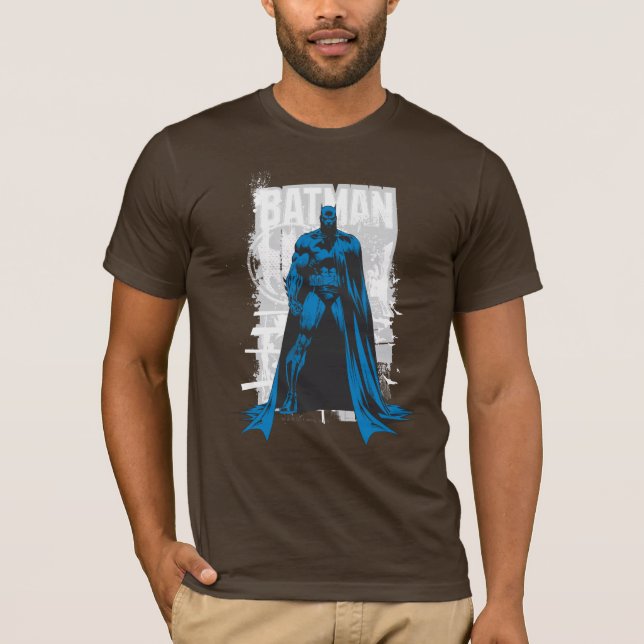 T-shirt Batman Comic - Vue Vintage (Devant)