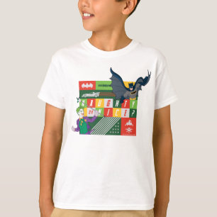 T-shirt Batman contre Joker "Naughty or Nice"