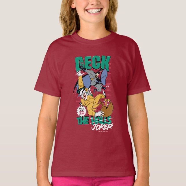 T-shirt Batman | Deck The Joker (Devant)