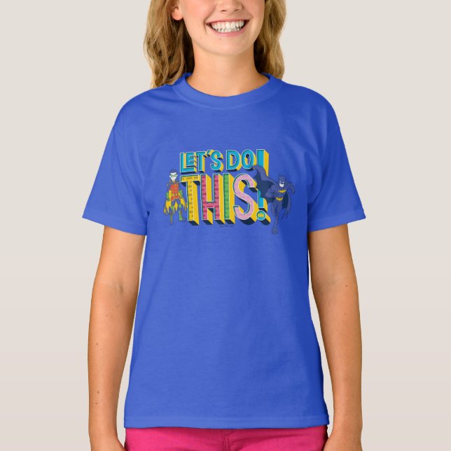 T-shirt Batman | Faisons ceci (Devant)