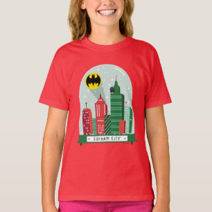 T-shirt Batman Gotham City™ - Graphique du Globe des neige