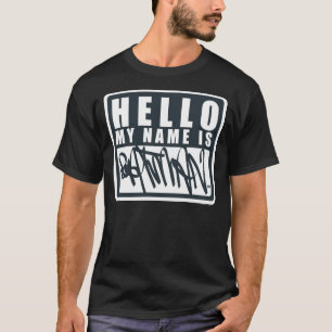 T-shirt Batman Hello My Name is Batman Logo