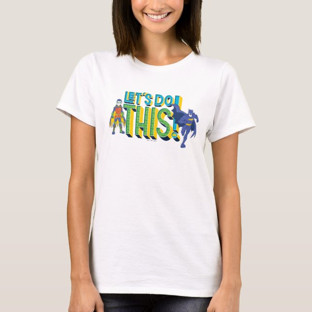 T-shirt Batman | Let's Do This (Devant)