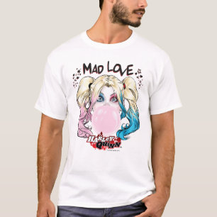 T-shirt Batman Mad Love Harley Quinn Chewing Bubble Gum