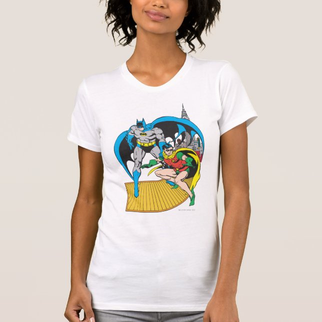 T-shirt Batman & Robin Escape (Devant)
