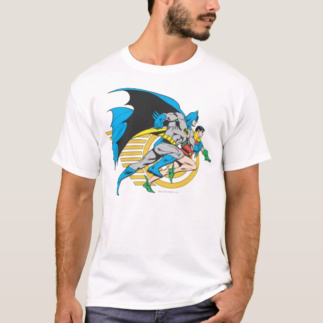 T-shirt Batman & Robin Profile (Devant)