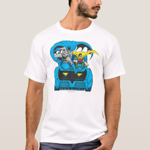 T-shirt Batman & Robin Ride Batmobile