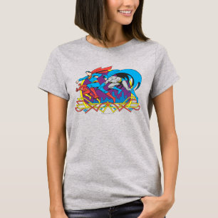 T-shirt Batman + Superman + Flash