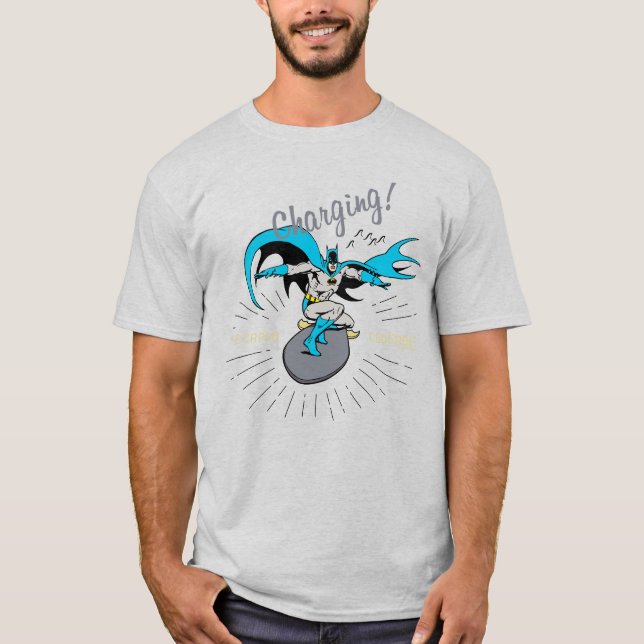 T-shirt Batman Surfing - Chargement ! (Devant)
