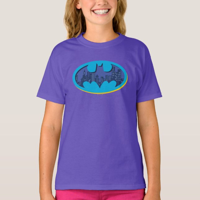 T-shirt Batman | Symbole de la ville d'Arkham (Devant)