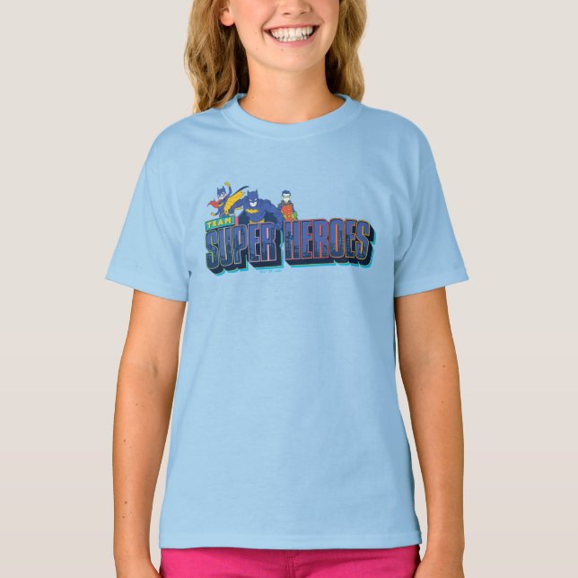 T-shirt Batman | Team Super Heroes (Devant)