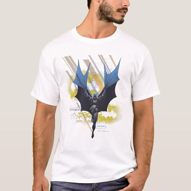 T-shirt Batman Urban Legends - Graffiti Chevalier foncé (Devant)
