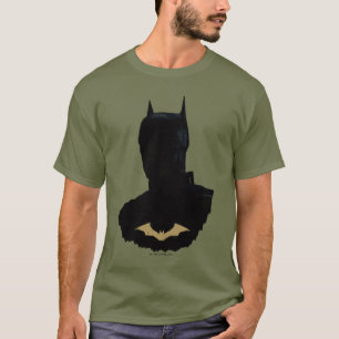 T-shirt Batman With Golden Bat Symbol