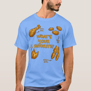 T-shirt Bâton À Tambour, Pistolet À Poulets Frit À Aile Ch