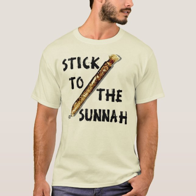 T-shirt Bâton au Sunnah Miswak (Devant)