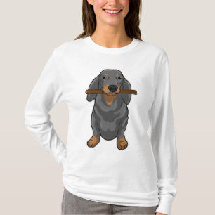 T-shirt Bâton Dachshund