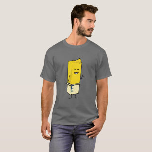 T-shirt Bâton de beurre beurré des pouces heureux de